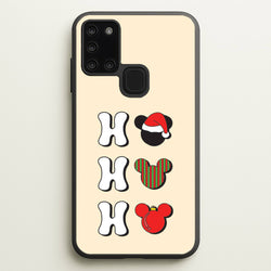 Ho Ho Ho Mickey  - Disney Christmas Phone Case for Galaxy A21s