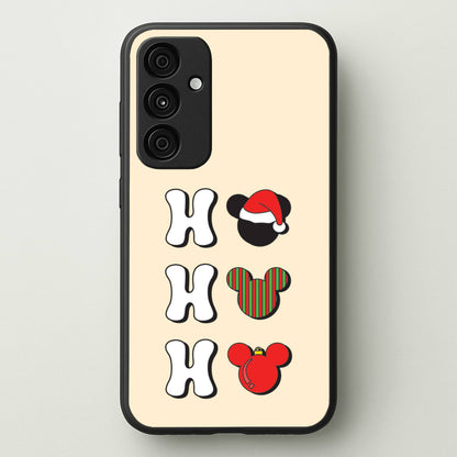 Ho Ho Ho Mickey  - Disney Christmas Phone Case for Galaxy A35