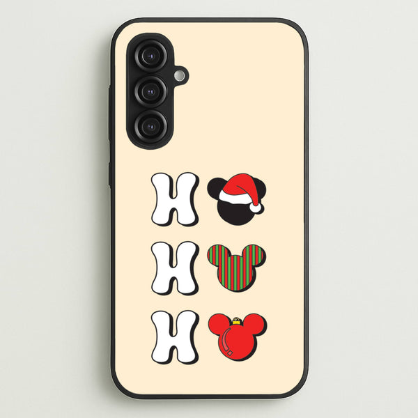 Ho Ho Ho Mickey  - Disney Christmas Phone Case for Galaxy S23FE