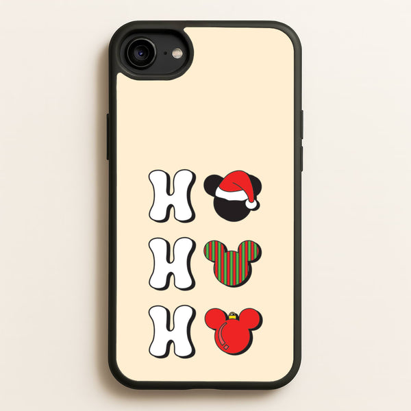 Ho Ho Ho Mickey  - Disney Christmas Phone Case for iPhone 6 / 7 / 8 / SE