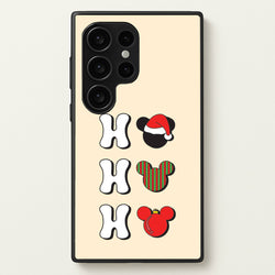Ho Ho Ho Mickey  - Disney Christmas Phone Case for Galaxy S24 Ultra
