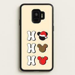 Ho Ho Ho Mickey  - Disney Christmas Phone Case for Galaxy S9