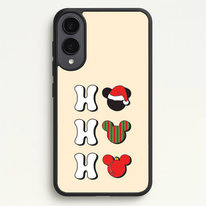 Ho Ho Ho Mickey  - Disney Christmas Phone Case for Galaxy S25 Edge