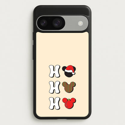 Ho Ho Ho Mickey  - Disney Christmas Phone Case for Google Pixel 9 / 9 Pro