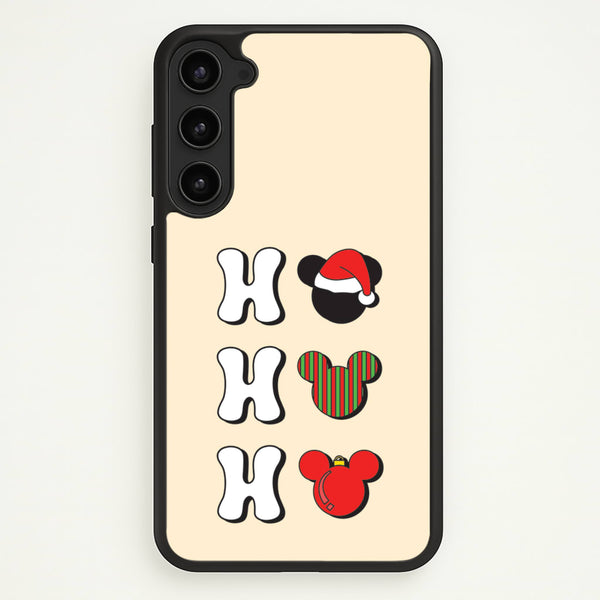 Ho Ho Ho Mickey  - Disney Christmas Phone Case for Galaxy S23 Plus