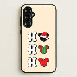 Ho Ho Ho Mickey  - Disney Christmas Phone Case for Galaxy A54