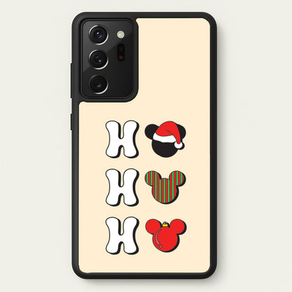 Ho Ho Ho Mickey  - Disney Christmas Phone Case for Galaxy Note 20 Ultra