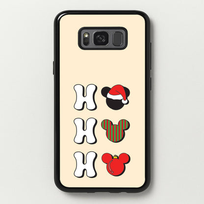 Ho Ho Ho Mickey  - Disney Christmas Phone Case for Galaxy S8