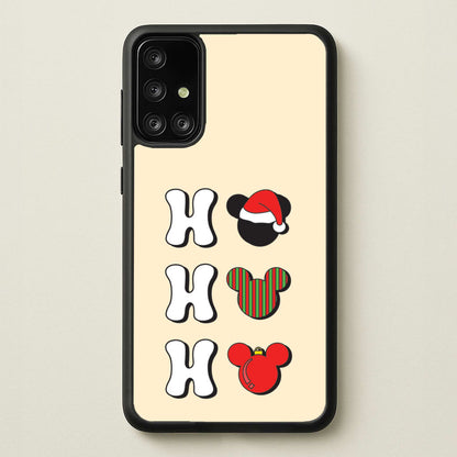 Ho Ho Ho Mickey  - Disney Christmas Phone Case for Galaxy A71