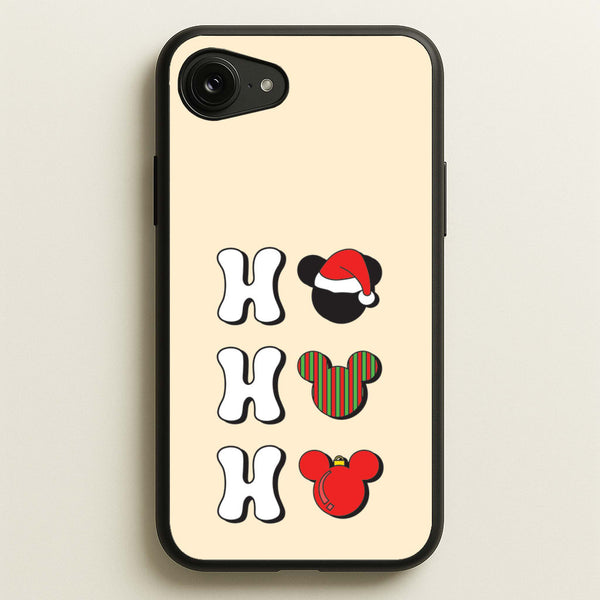 Ho Ho Ho Mickey  - Disney Christmas Phone Case for iPhone 16e