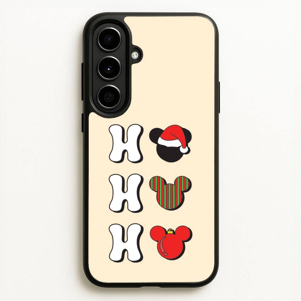 Ho Ho Ho Mickey  - Disney Christmas Phone Case for Galaxy A56