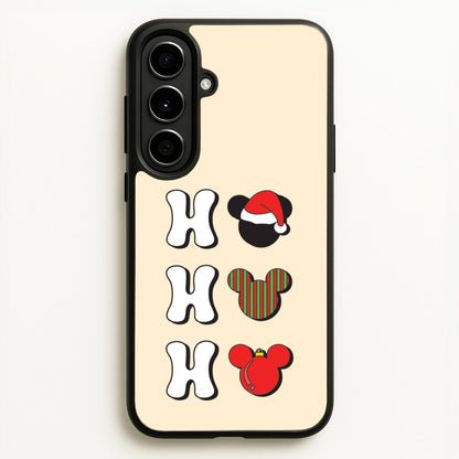 Ho Ho Ho Mickey  - Disney Christmas Phone Case for Galaxy A56