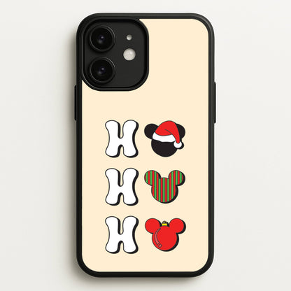 Ho Ho Ho Mickey  - Disney Christmas Phone Case for iPhone 11
