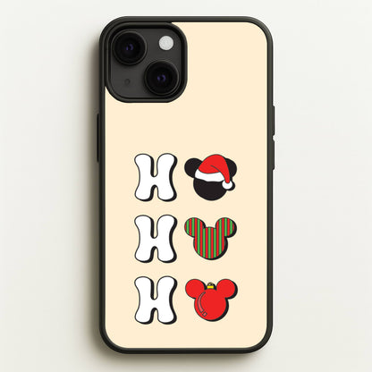 Ho Ho Ho Mickey  - Disney Christmas Phone Case for iPhone 13 Mini