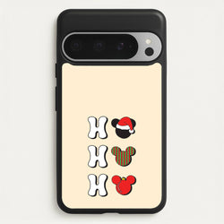 Ho Ho Ho Mickey  - Disney Christmas Phone Case for Google Pixel 9 Pro XL