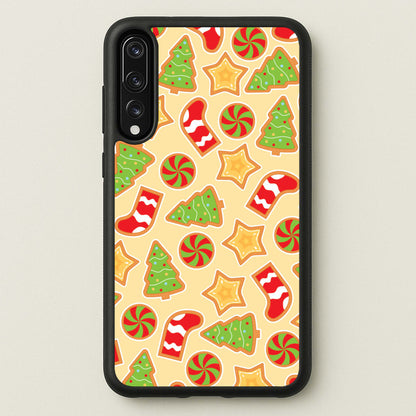 Gingerbread And Stocking Pattern  - Christmas Patterns Phone Case for Huawei P20 Pro