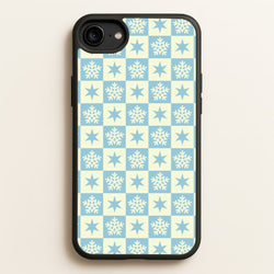 Snow And Star Pattern  - Christmas Patterns Phone Case for iPhone 6 / 7 / 8 / SE