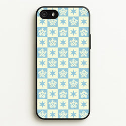 Snow And Star Pattern  - Christmas Patterns Phone Case for iPhone 5 / 5s / SE 2016