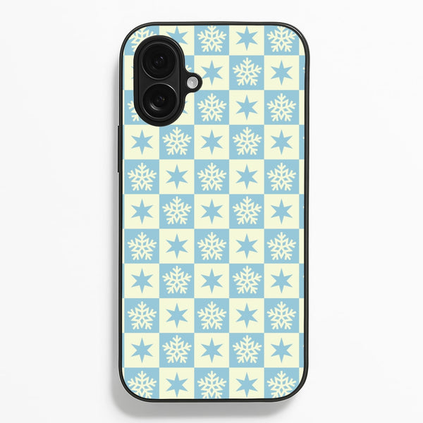 Snow And Star Pattern Phone Case