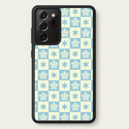 Snow And Star Pattern  - Christmas Patterns Phone Case for Galaxy Note 20 Ultra