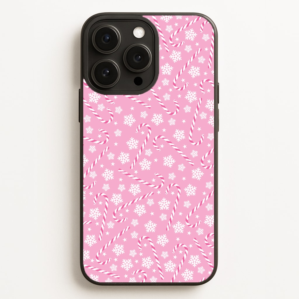 Candy Cane Pattern Phone Case