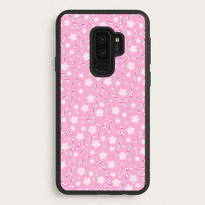 Candy Cane Pattern  - Christmas Patterns Phone Case for Galaxy S9 Plus