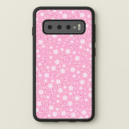 Candy Cane Pattern  - Christmas Patterns Phone Case for Galaxy S10 Plus