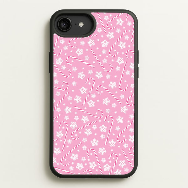 Candy Cane Pattern  - Christmas Patterns Phone Case for iPhone 6 Plus / 7 Plus / 8 Plus