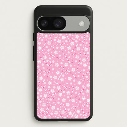 Candy Cane Pattern  - Christmas Patterns Phone Case for Google Pixel 9 / 9 Pro