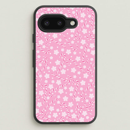 Candy Cane Pattern  - Christmas Patterns Phone Case for Google Pixel 9a