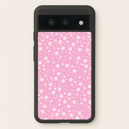 Candy Cane Pattern  - Christmas Patterns Phone Case for Google Pixel 8a