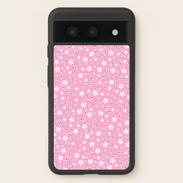 Candy Cane Pattern  - Christmas Patterns Phone Case for Google Pixel 8a