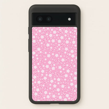 Candy Cane Pattern  - Christmas Patterns Phone Case for Google Pixel 6a