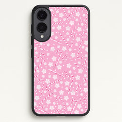 Candy Cane Pattern  - Christmas Patterns Phone Case for Galaxy S25 Edge