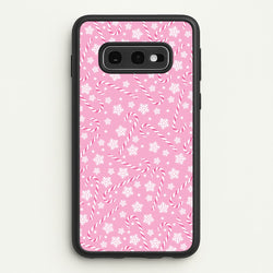 Candy Cane Pattern  - Christmas Patterns Phone Case for Galaxy S10e