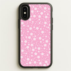 Candy Cane Pattern  - Christmas Patterns Phone Case for iPhone X / XS