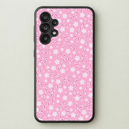 Candy Cane Pattern  - Christmas Patterns Phone Case for Galaxy A13
