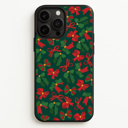 Green And Red Pattern  - Christmas Patterns Phone Case for iPhone 13 Pro Max