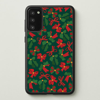 Green And Red Pattern  - Christmas Patterns Phone Case for Galaxy S20