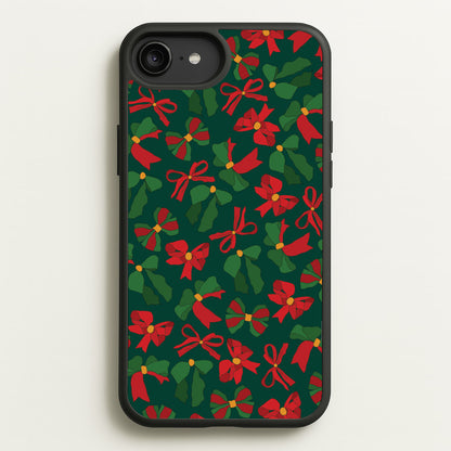 Green And Red Pattern  - Christmas Patterns Phone Case for iPhone 6 Plus / 7 Plus / 8 Plus