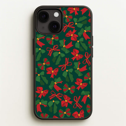 Green And Red Pattern  - Christmas Patterns Phone Case for iPhone 13