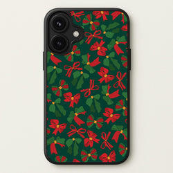 Green And Red Pattern Phone Case for iPhone 17