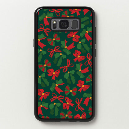 Green And Red Pattern  - Christmas Patterns Phone Case for Galaxy S8 Plus