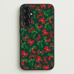 Green And Red Pattern  - Christmas Patterns Phone Case for Galaxy A14