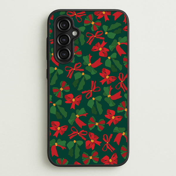 Green And Red Pattern  - Christmas Patterns Phone Case for Galaxy A14