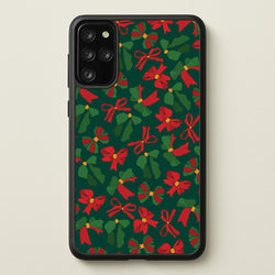 Green And Red Pattern  - Christmas Patterns Phone Case for Galaxy S20 Plus