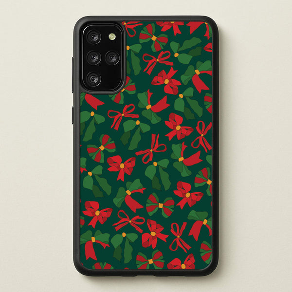 Green And Red Pattern  - Christmas Patterns Phone Case for Galaxy S20 Plus