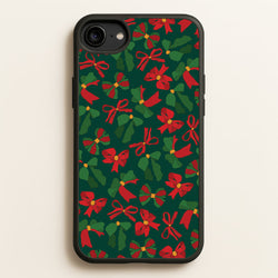 Green And Red Pattern  - Christmas Patterns Phone Case for iPhone 6 / 7 / 8 / SE