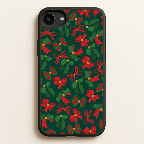 Green And Red Pattern  - Christmas Patterns Phone Case for iPhone 6 / 7 / 8 / SE