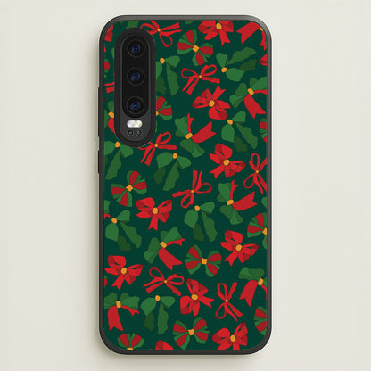 Green And Red Pattern  - Christmas Patterns Phone Case for Huawei P30